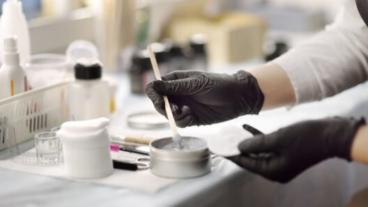 Cosmetic laboratory testing ingredients with pipette and containers for CPSR safety assessment and formulation analysis