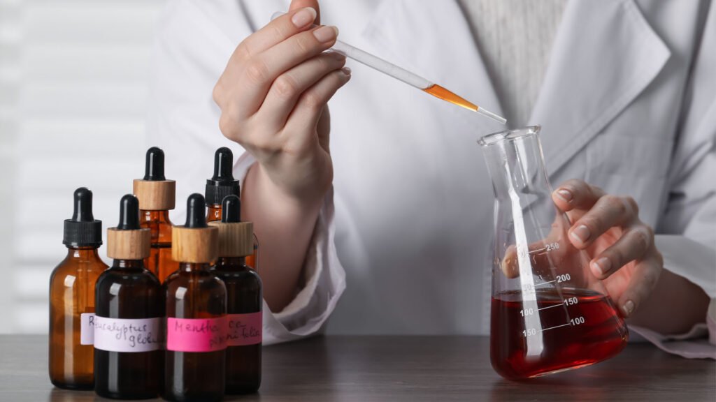 Cosmetic product formulation testing in laboratory for EU and UK cosmetic safety assessment and CPSR compliance
