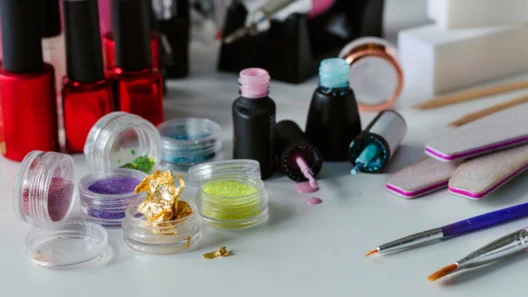 Nail adhesive products and cosmetic safety documentation for CPSR compliance and EU cosmetic regulations.
