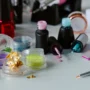 Nail adhesive products and cosmetic safety documentation for CPSR compliance and EU cosmetic regulations.
