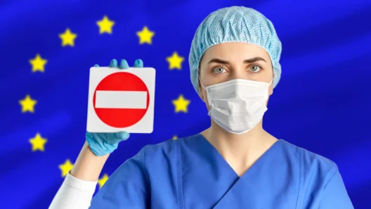 EU authorities reviewing cosmetic product labels, CPSR documentation, and compliance records during regulatory inspections.